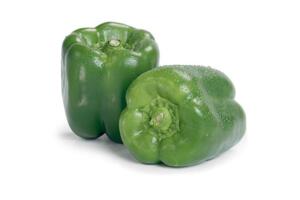 Local Organic Green Bell Peppers - 1lb